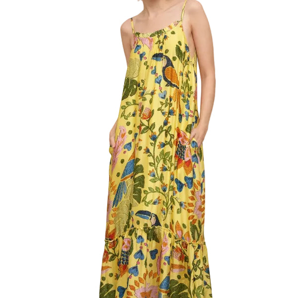 Toucan Maxi Dress