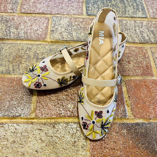 Bluet Mesh Mary Jane