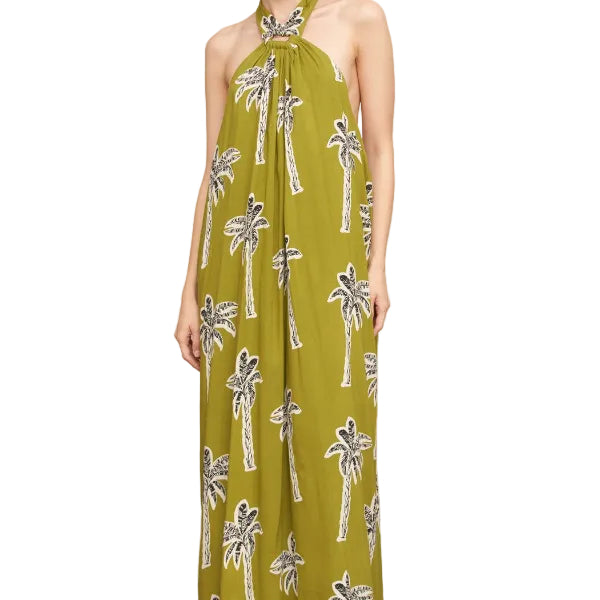 Palm Tree Maxi Dress