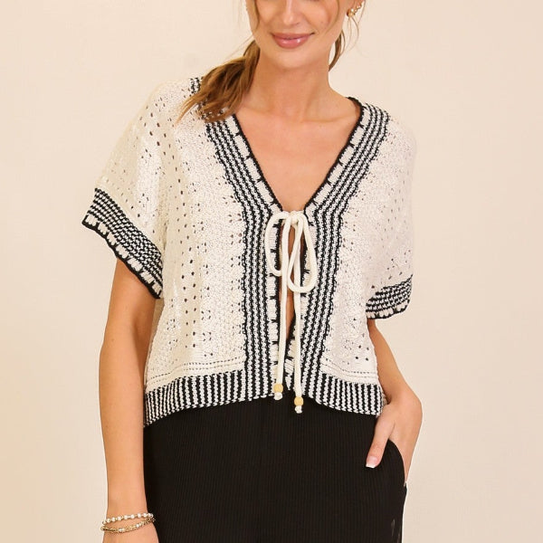 Portside Pretty Crochet Top