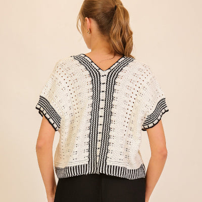Portside Pretty Crochet Top