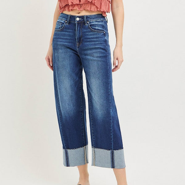 The Slouchy Crop Barrel Jean