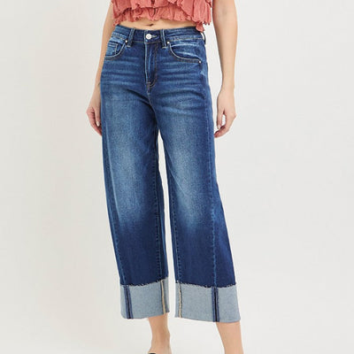 The Slouchy Crop Barrel Jean