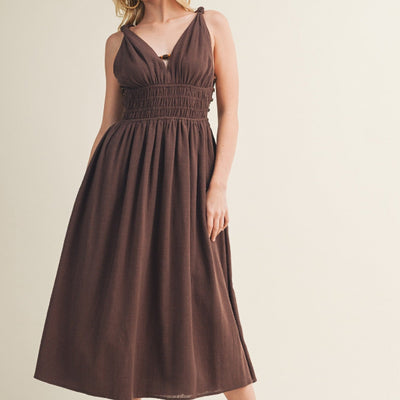 Cocoa Coast Midi Dress