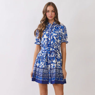 Blue Willow Dress