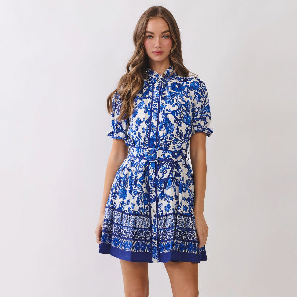Blue Willow Dress