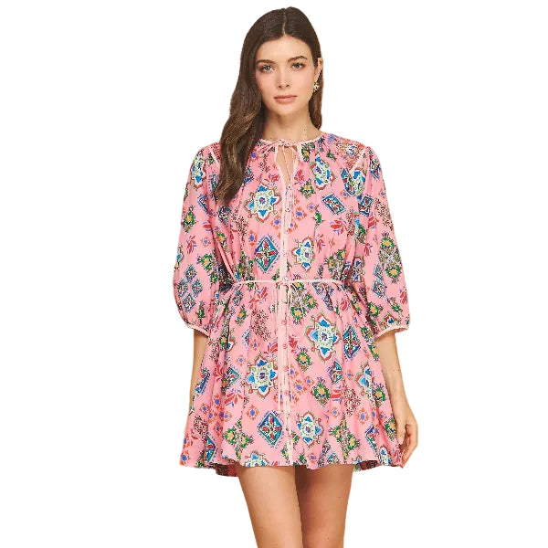 Majolica Mini Dress