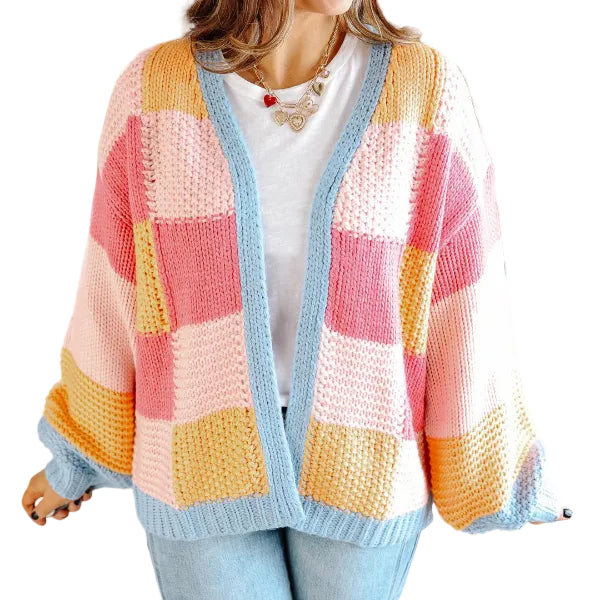 Preppy & Patch Cardigan