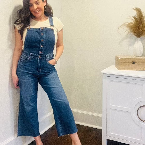 JB Wide Crop Overalls