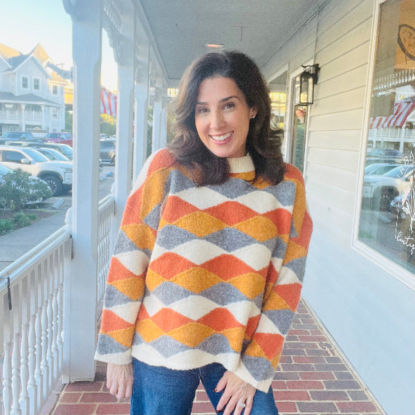 Retro Ripple Sweater