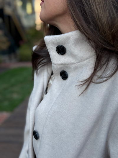 Bundled Wool Coat