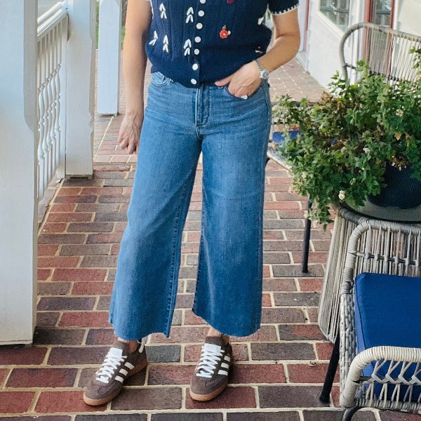 Judy Blue HW Crop Classic Jean