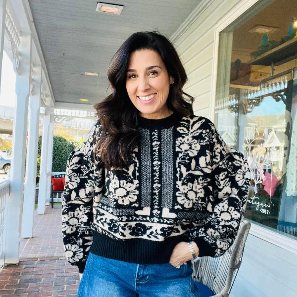 Vintage Flower Sweater