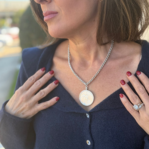 Adelia Necklace-SILVER