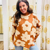 Toffee Flower Top