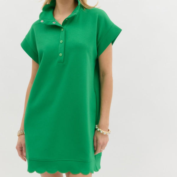 Scallop Envy Dress