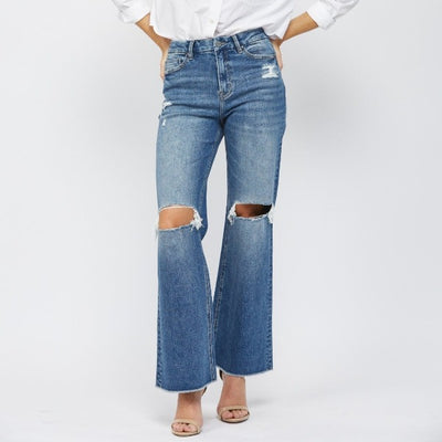 Super high Wide Leg Denim