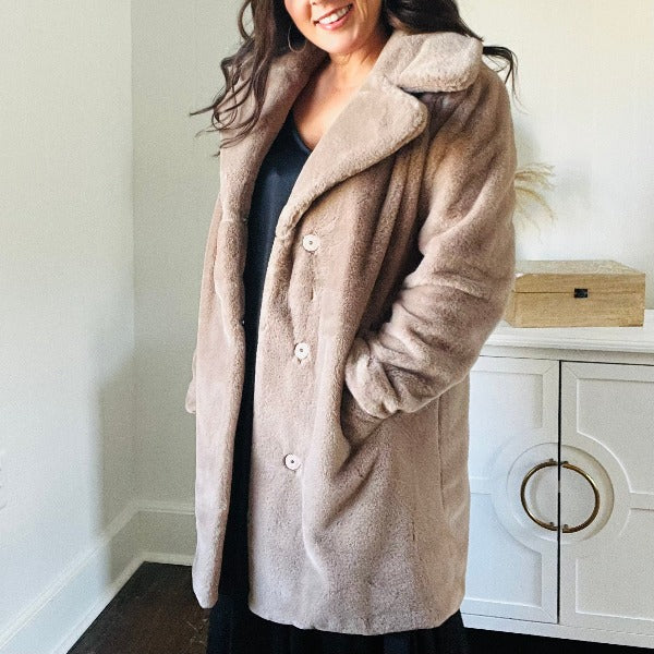 Jewel Fur Coat
