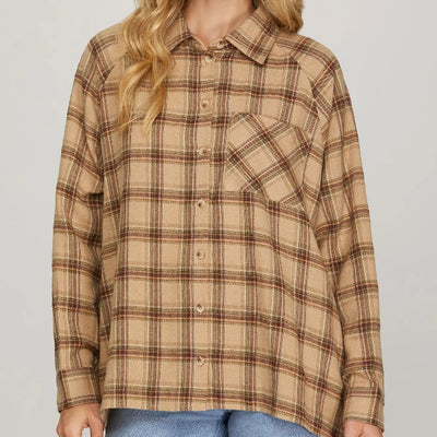 The Cabin Plaid Button Down