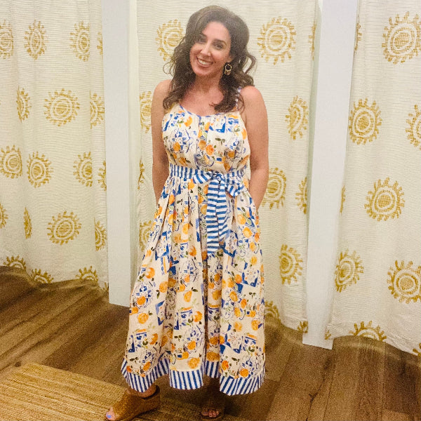 Orchard Stroll Midi Dress