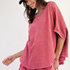 Boho Red Top