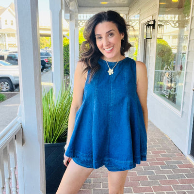 Blue Jean Babe Top