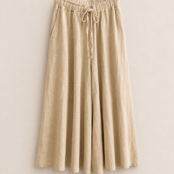 Linen Culotte Pant