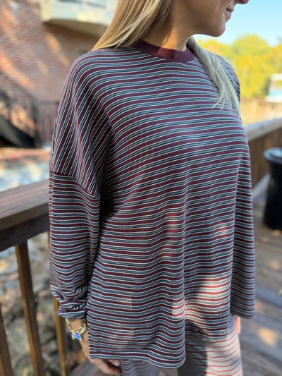 Retro In Stripes Top