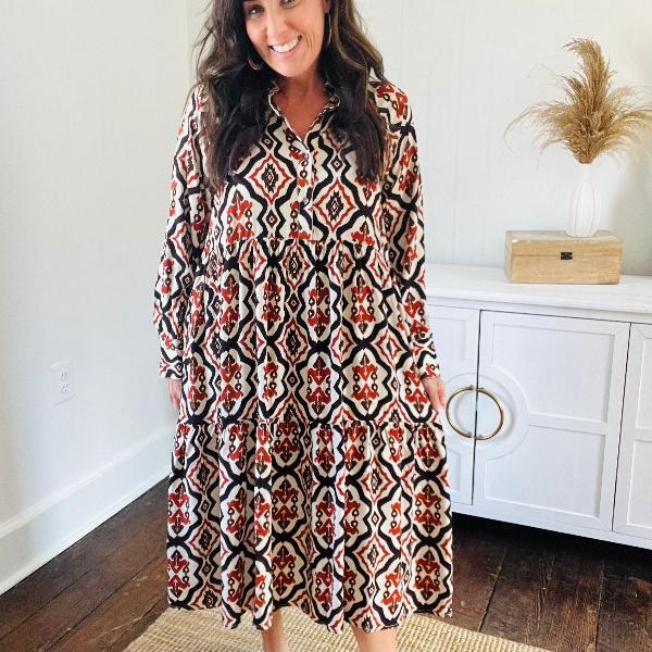 Vintage Wallpaper Dress