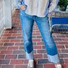 LV HIGH RISE CROP STRAIGHT