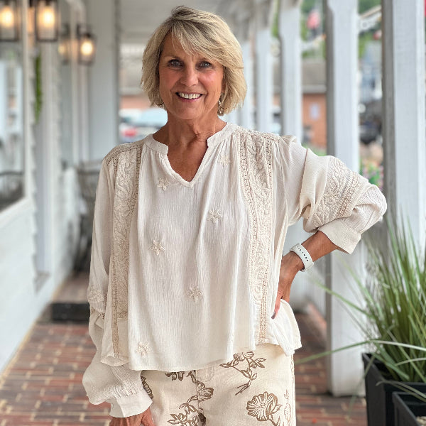Vintage Colonial Top