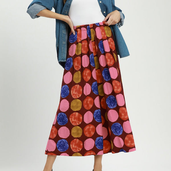 Dot Wide Leg Pants