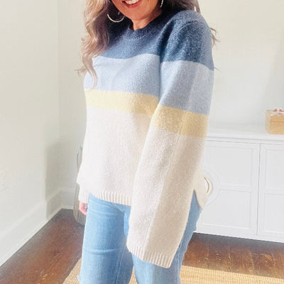 Sawyer Stripe Pullover Sweater