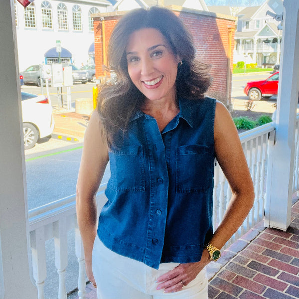 Everyday  Denim Top