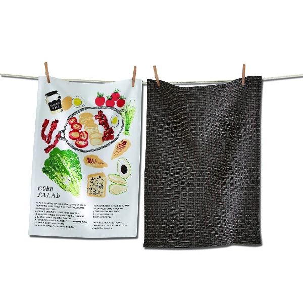 Cobb Salad Tea Towel Set
