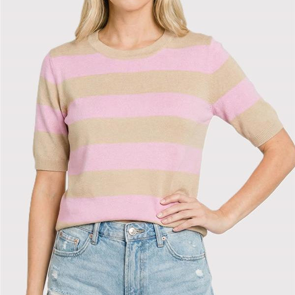 Pink Sands Sweater Top