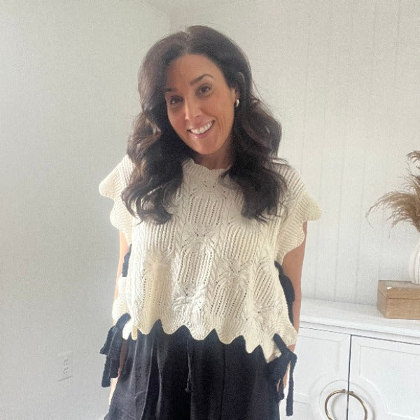 Paris in Spring Sweater Top