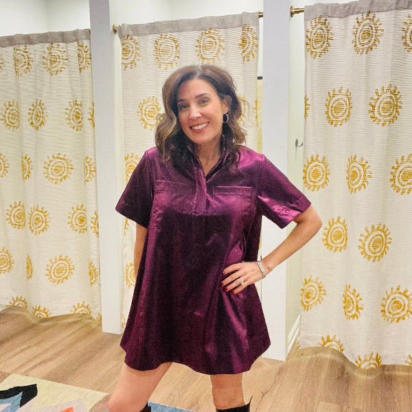 Crimson & Fir Mini Dress