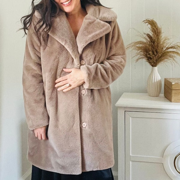 Jewel Fur Coat