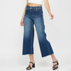 Mica Cropped Wide Leg Denim