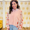 Mixed Roses Top