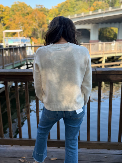Hedgehog Charm Crewneck Sweater