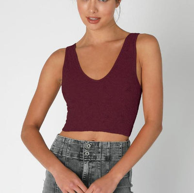 NB Lace VNeck Top