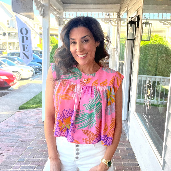 The Paige Top-TROPIC FRENZY