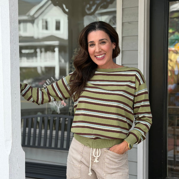Multi Stripe Sweater