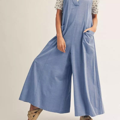 The Blue Drift Jumpsuit