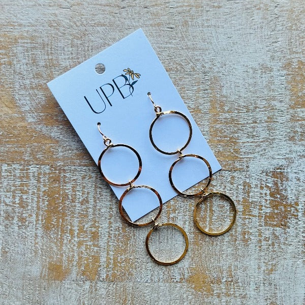 Triple Threat Earrings