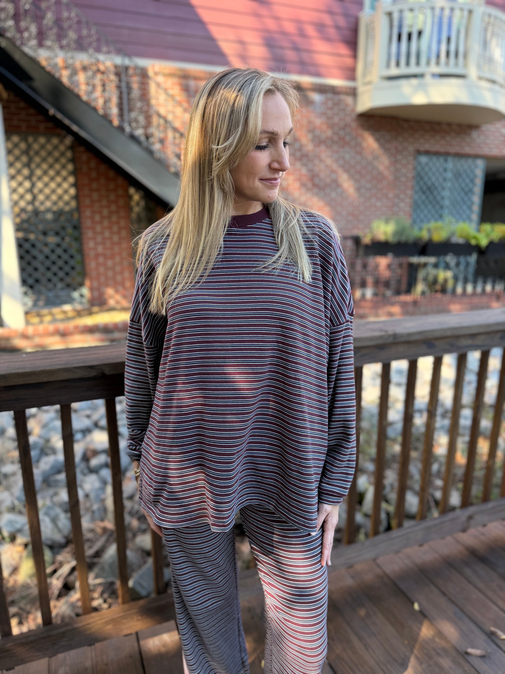 Retro In Stripes Top