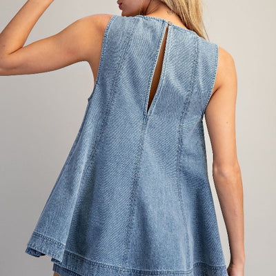 Blue Jean Babe Top