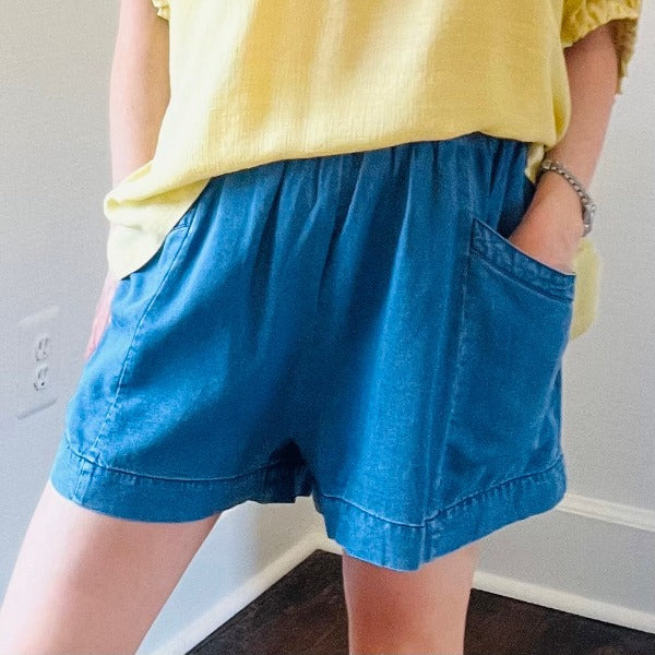 Dainty Denim Shorts